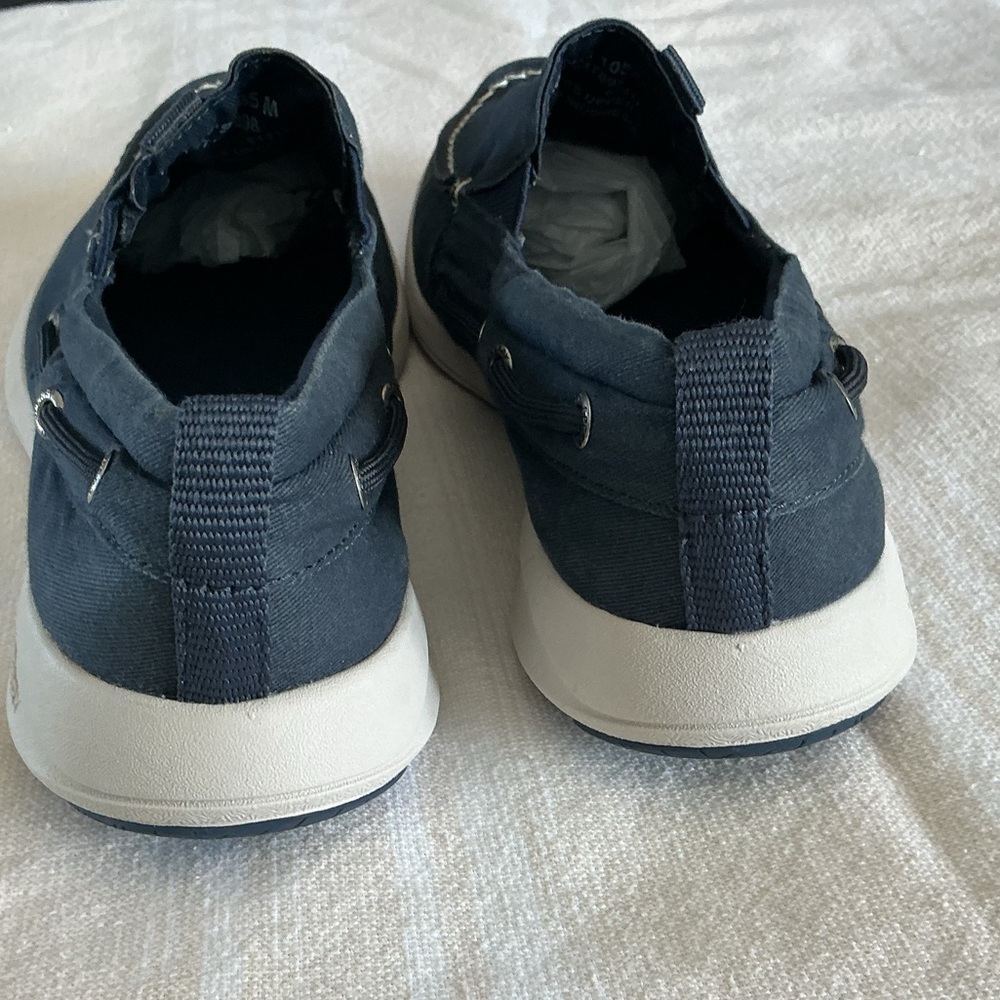 Sperry Men's Navy Canvas Boat Shoes NWOT - Picture 5 of 7